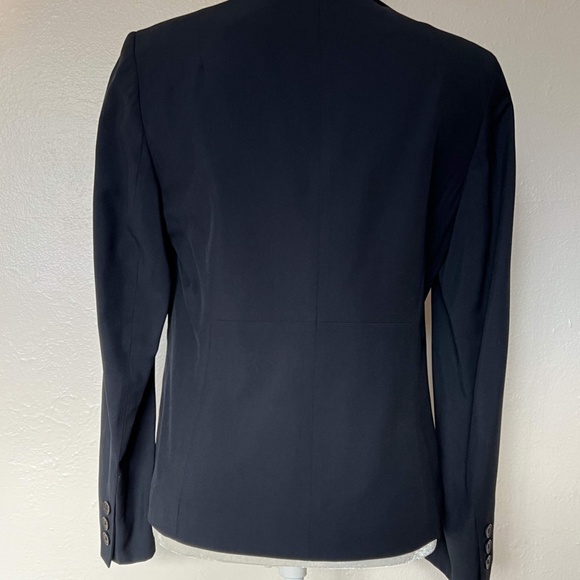 Dark Blue-Black, Lightweight, 2-Button Blazer | Jones New York - Picture 2 of 7